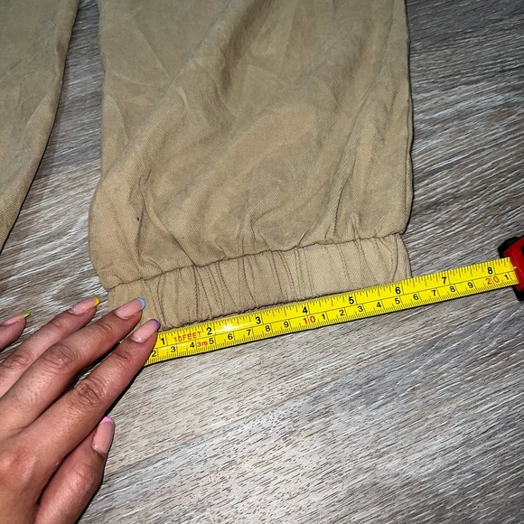 Patrizia Luca Khaki Cargo Pants Size Medium - Picture 6 of 7